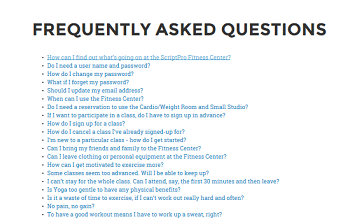 Frequently Asked Questions